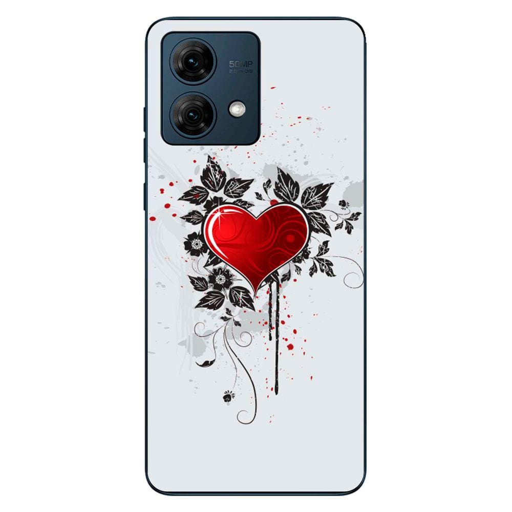 Capa Adesivo Skin364 Verso Para Motorola Moto G84