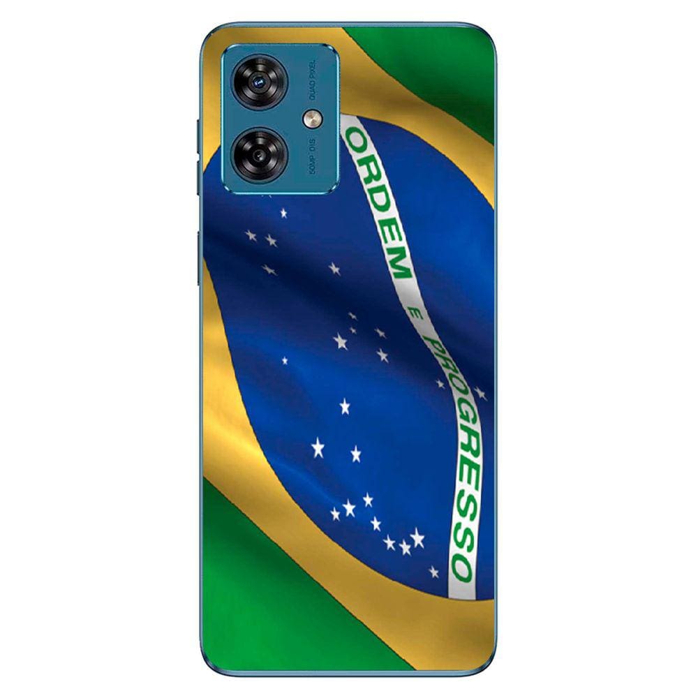 Capa Adesivo Skin628 Verso Para Motorola Moto G54