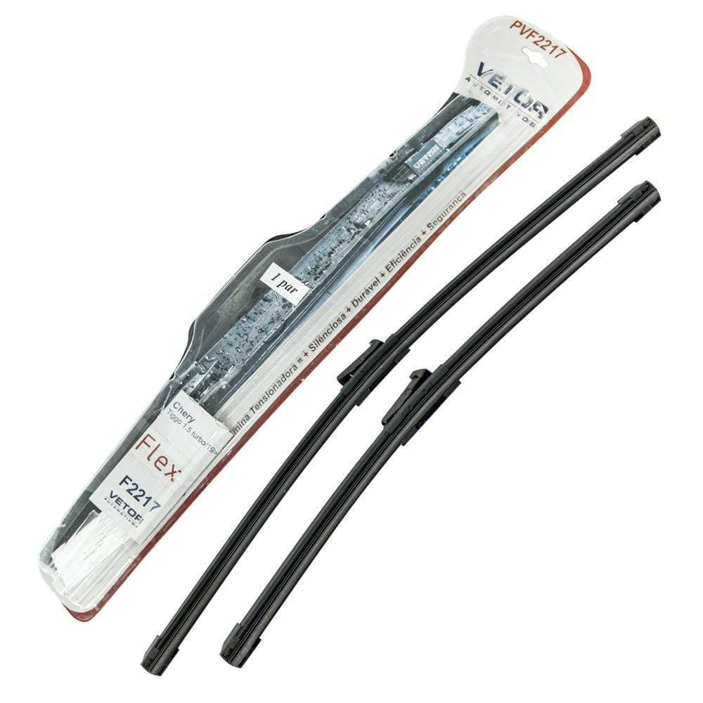 Palheta Limpadora Tiggo 7 1.5 Turbo após 2019 Slim Blade 22&quot; 17&quot; PAR - Vetor - PVF2217