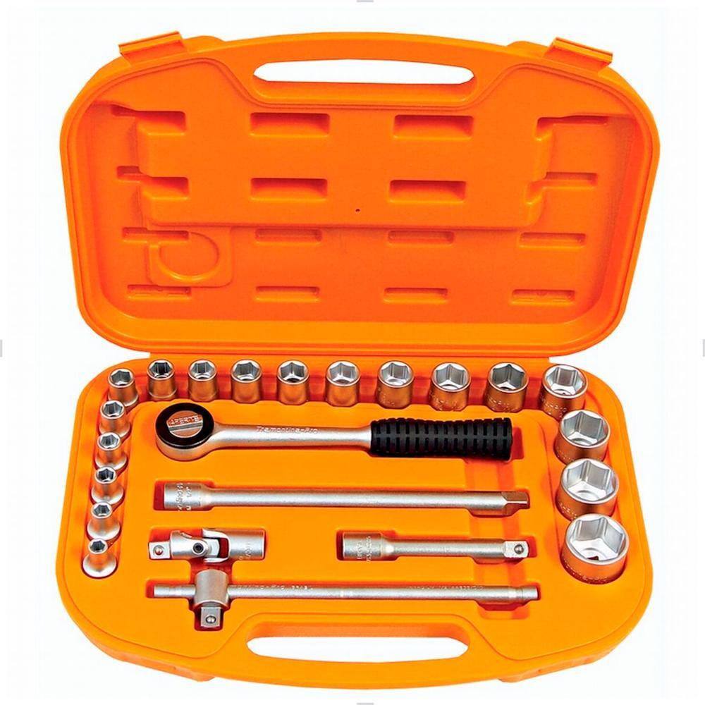 Maleta com Soquetes Sextavados 1/2" 23 Peças Tramontina PRO