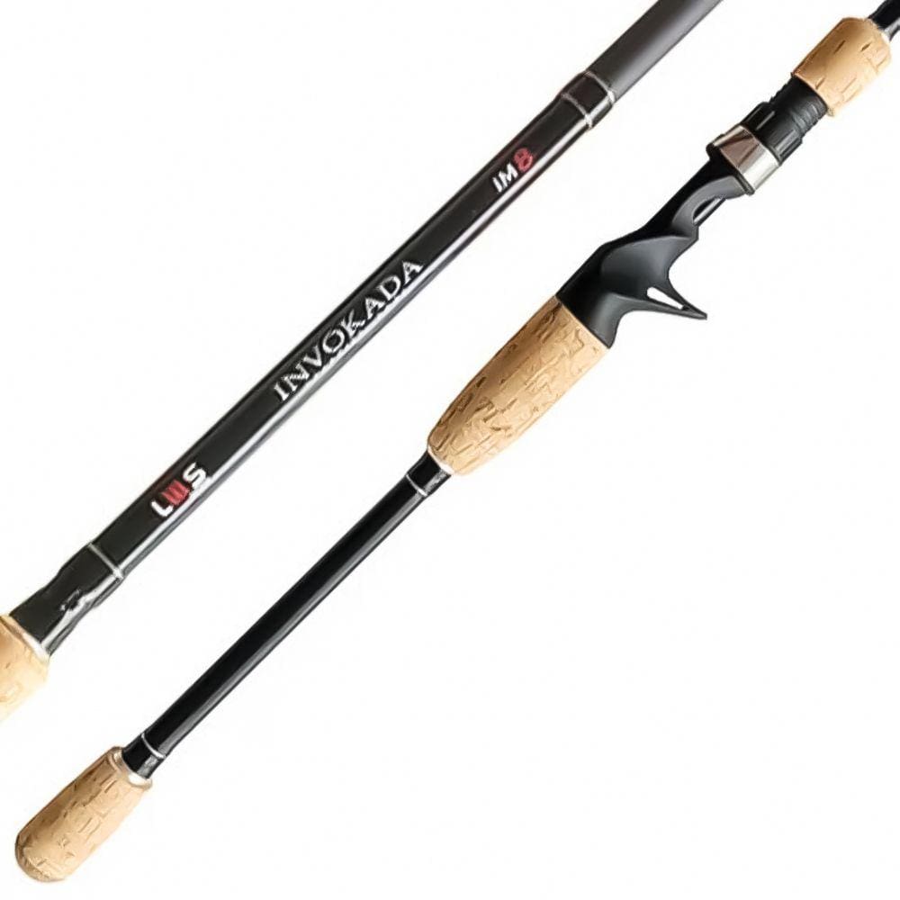 Vara Pesca Carretilha Lumis Rods Invokada Carbono IM8 1,73m 5-14Lbs Inteiriça