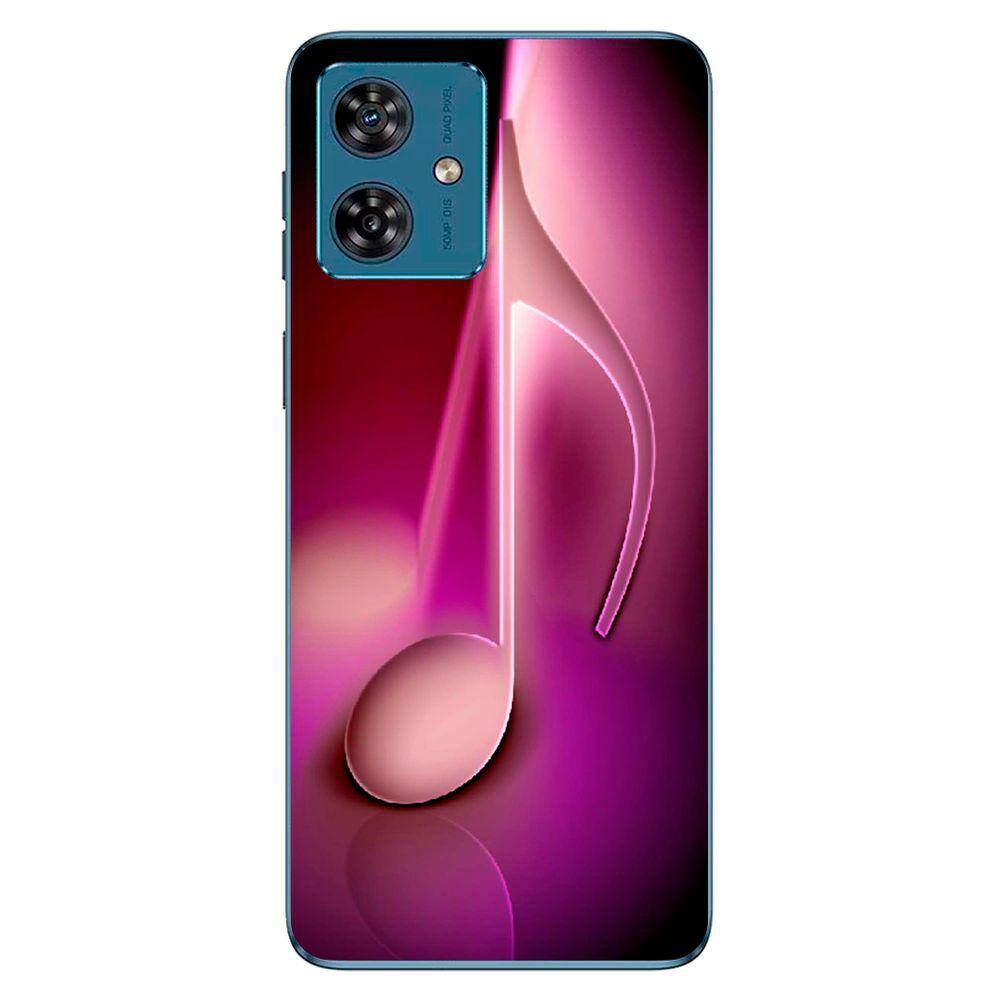 Capa Adesivo Skin376 Verso Para Motorola Moto G54