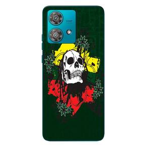 Capa Adesivo Skin024 Verso Para Motorola Edge 40 Neo