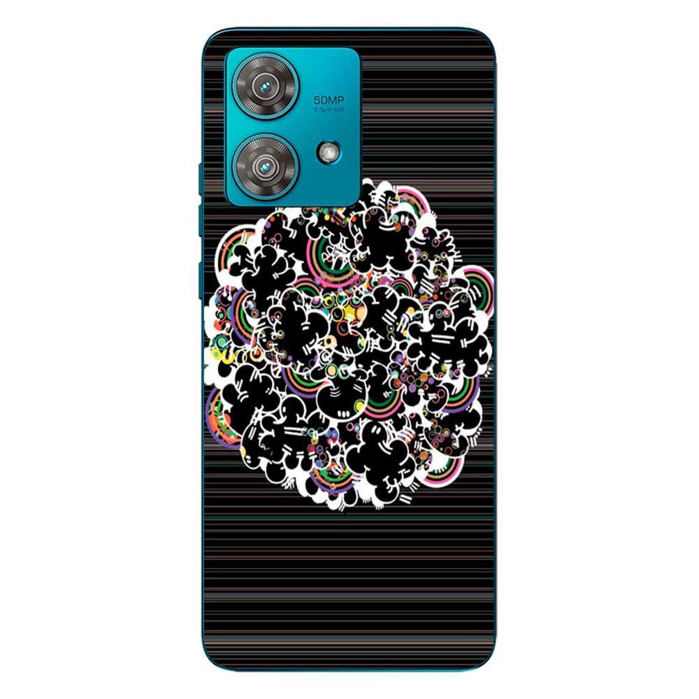 Capa Adesivo Skin110 Verso Para Motorola Edge 40 Neo