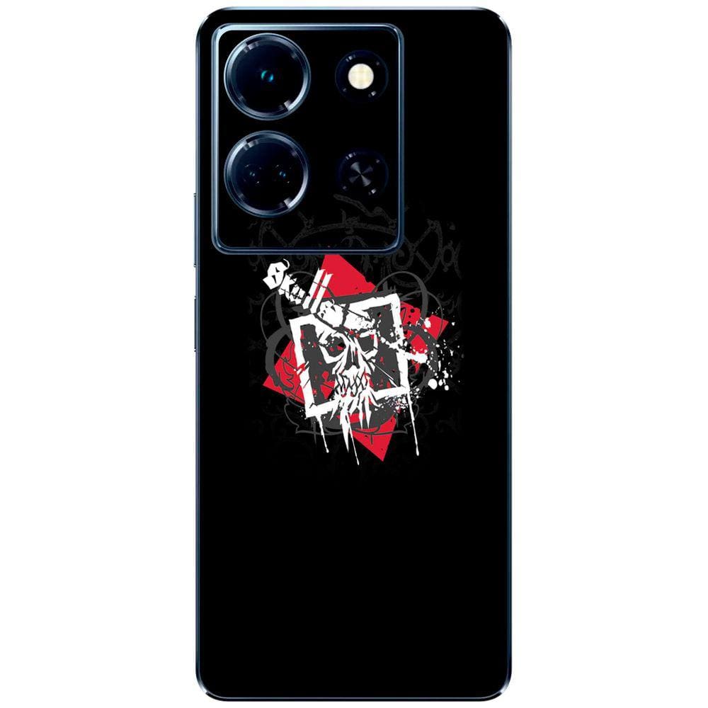 Capa Adesivo Skin015 Verso Para Infinix Note 30 5G