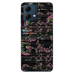 Capa Adesivo Skin006 Verso Para Motorola Moto G84