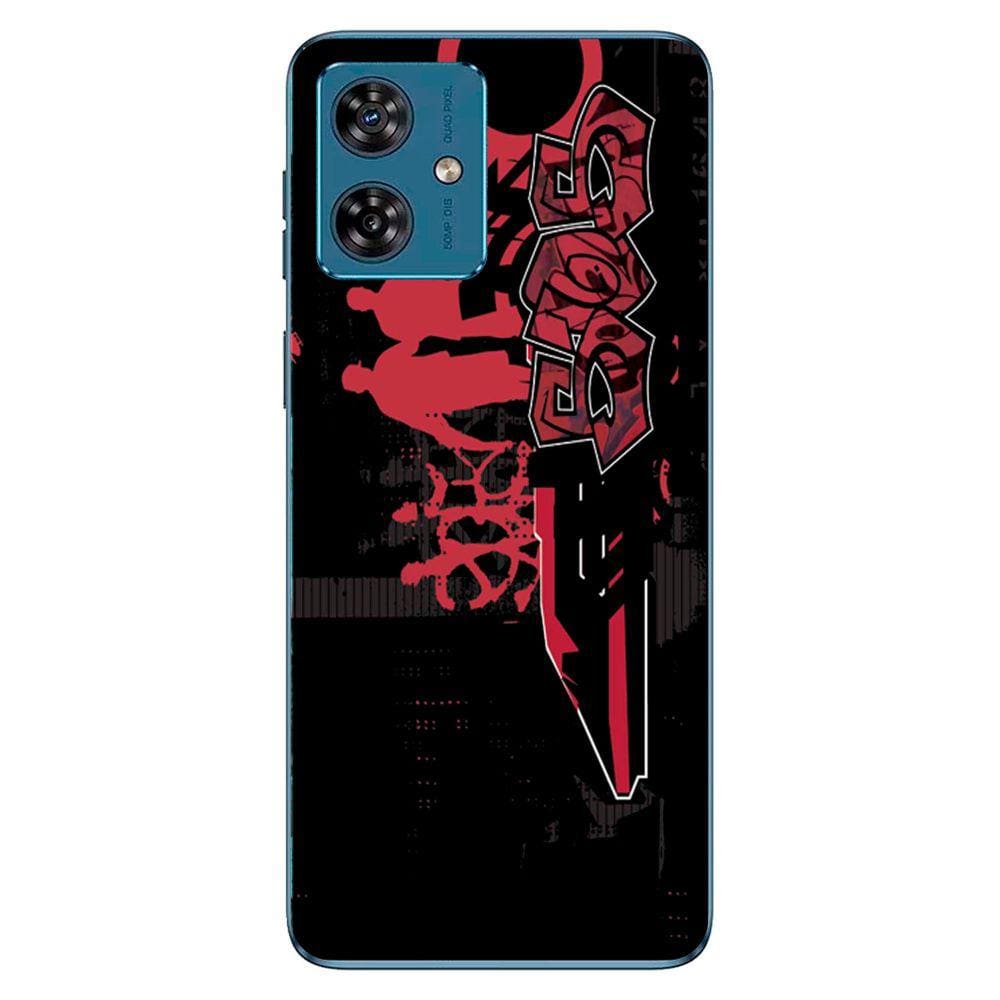 Capa Adesivo Skin055 Verso Para Motorola Moto G54