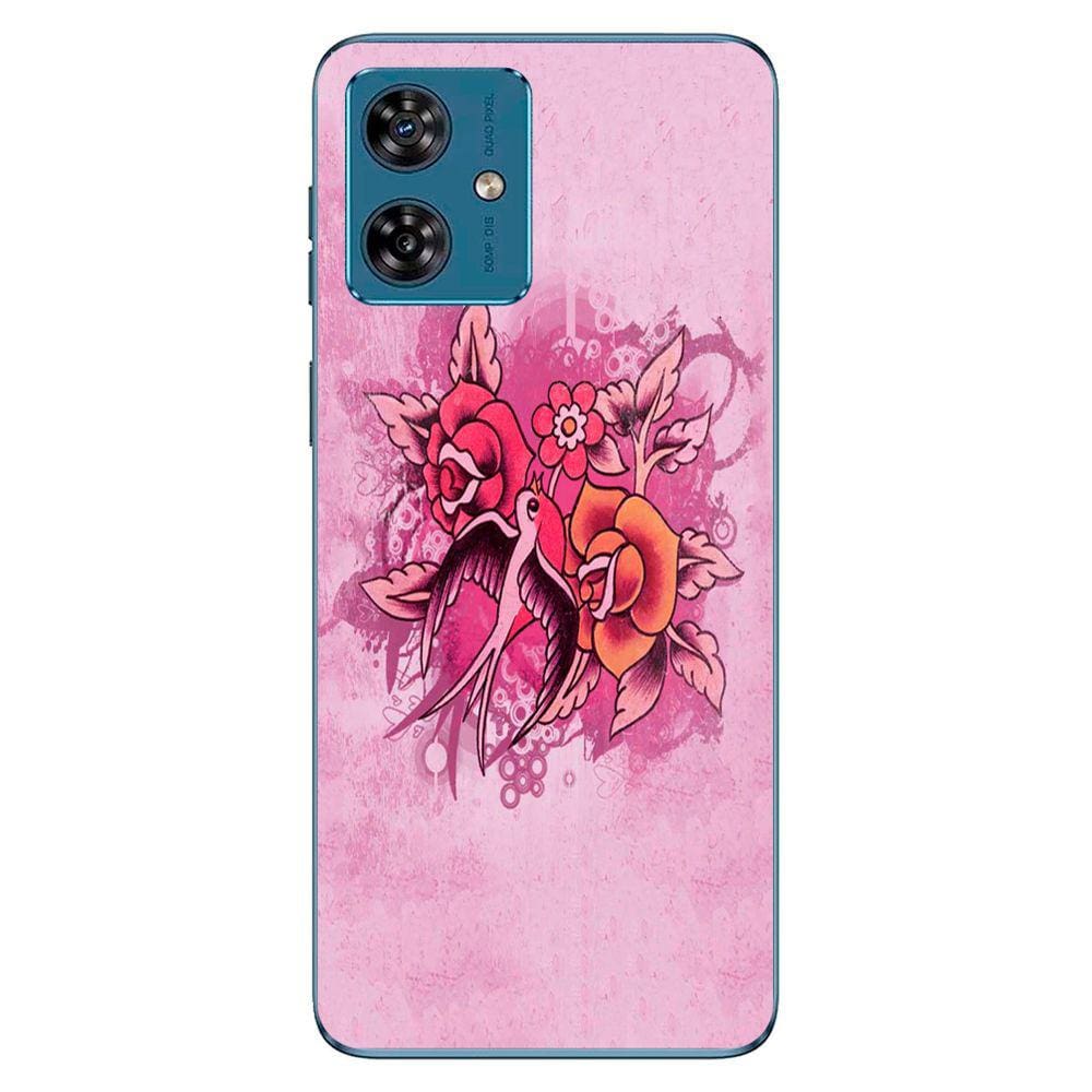 Capa Adesivo Skin007 Verso Para Motorola Moto G54