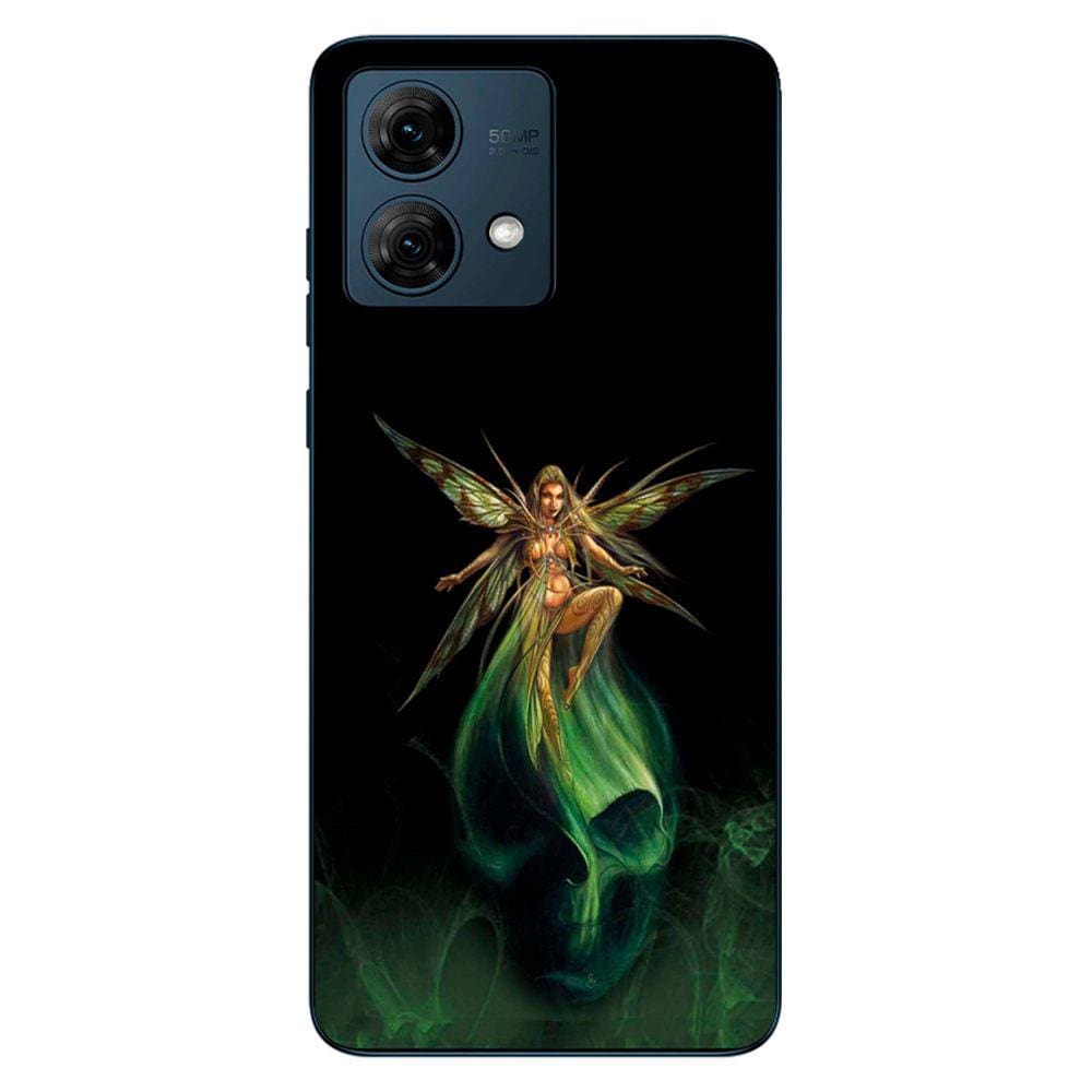 Capa Adesivo Skin063 Verso Para Motorola Moto G84