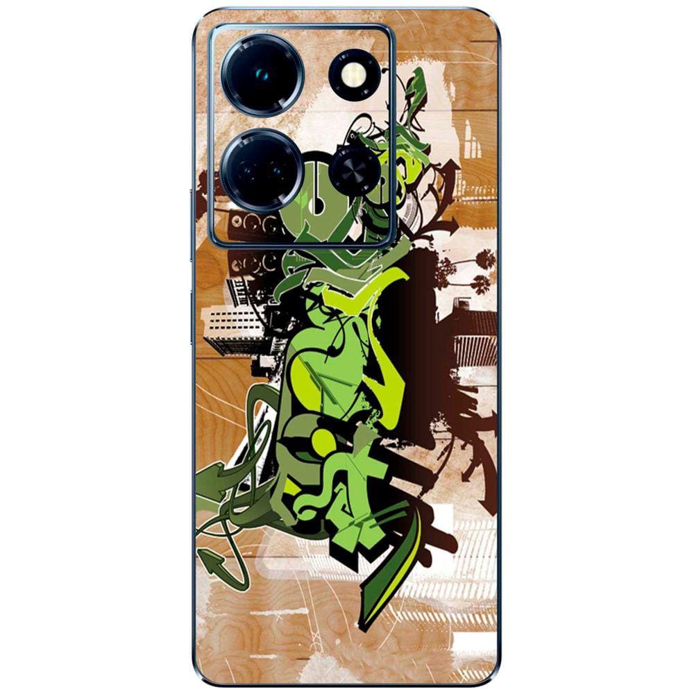 Capa Adesivo Skin072 Verso Para Infinix Note 30 5G