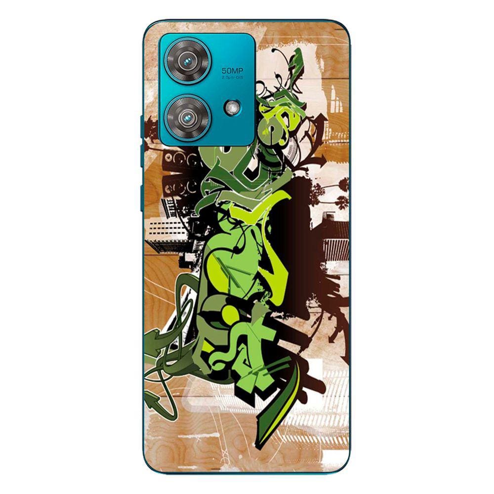 Capa Adesivo Skin072 Verso Para Motorola Edge 40 Neo