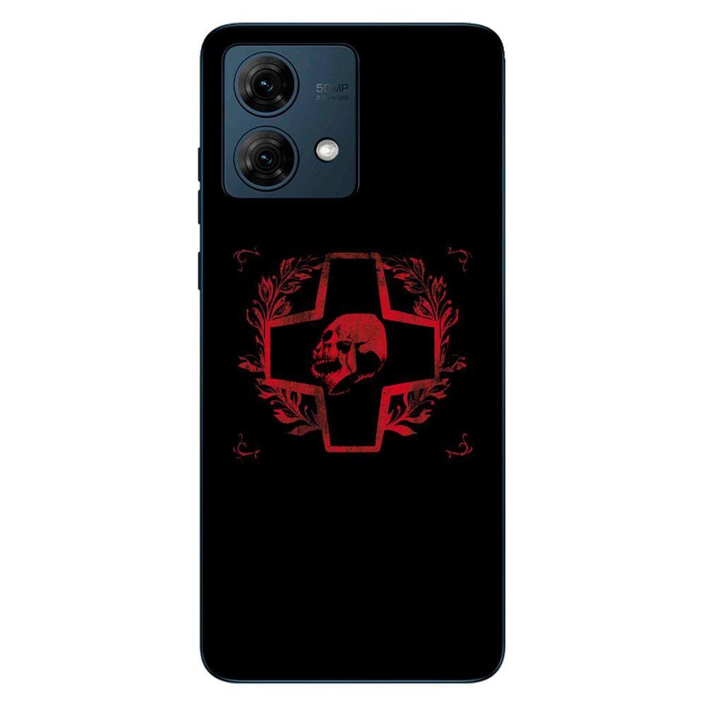 Capa Adesivo Skin023 Verso Para Motorola Moto G84