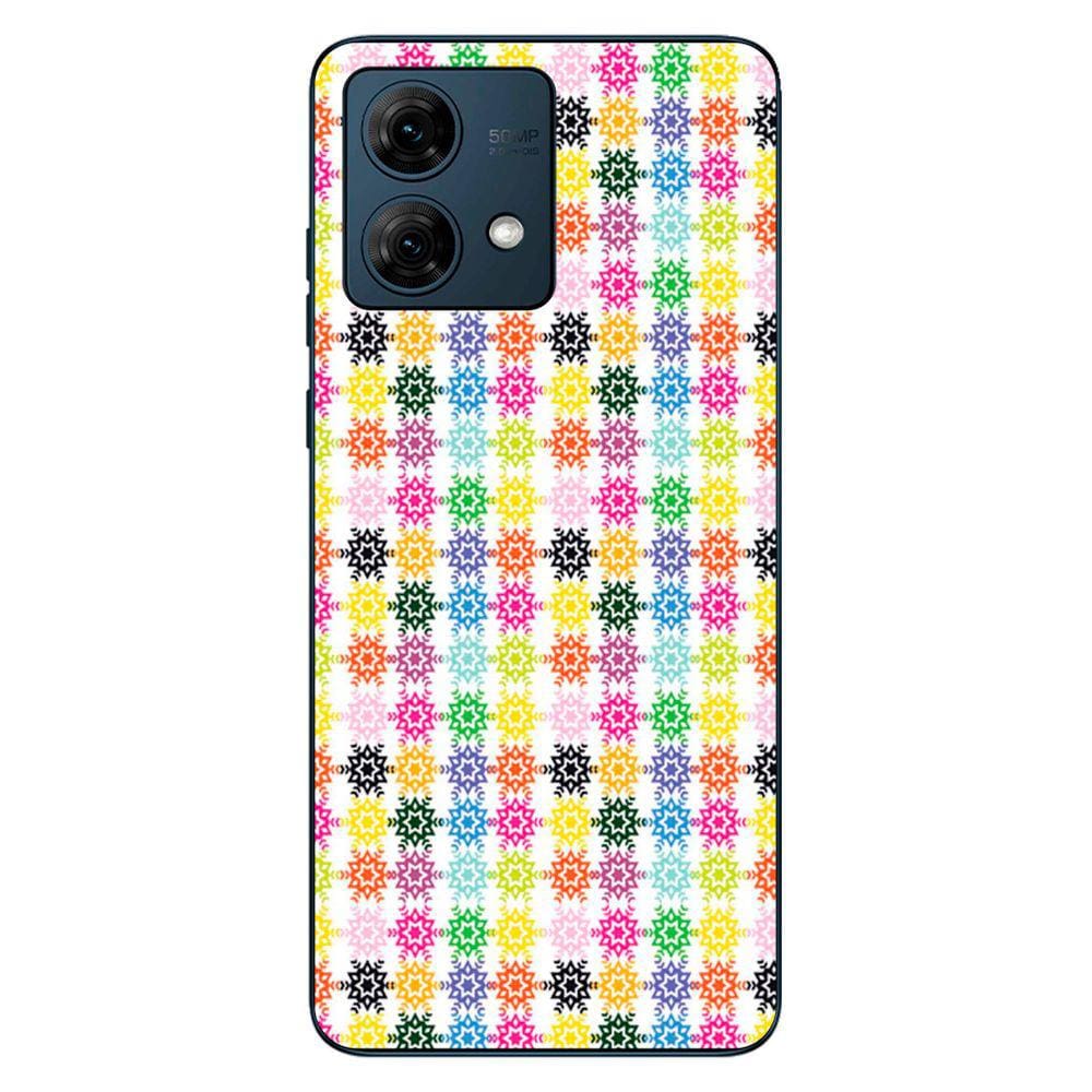Capa Adesivo Skin191 Verso Para Motorola Moto G84