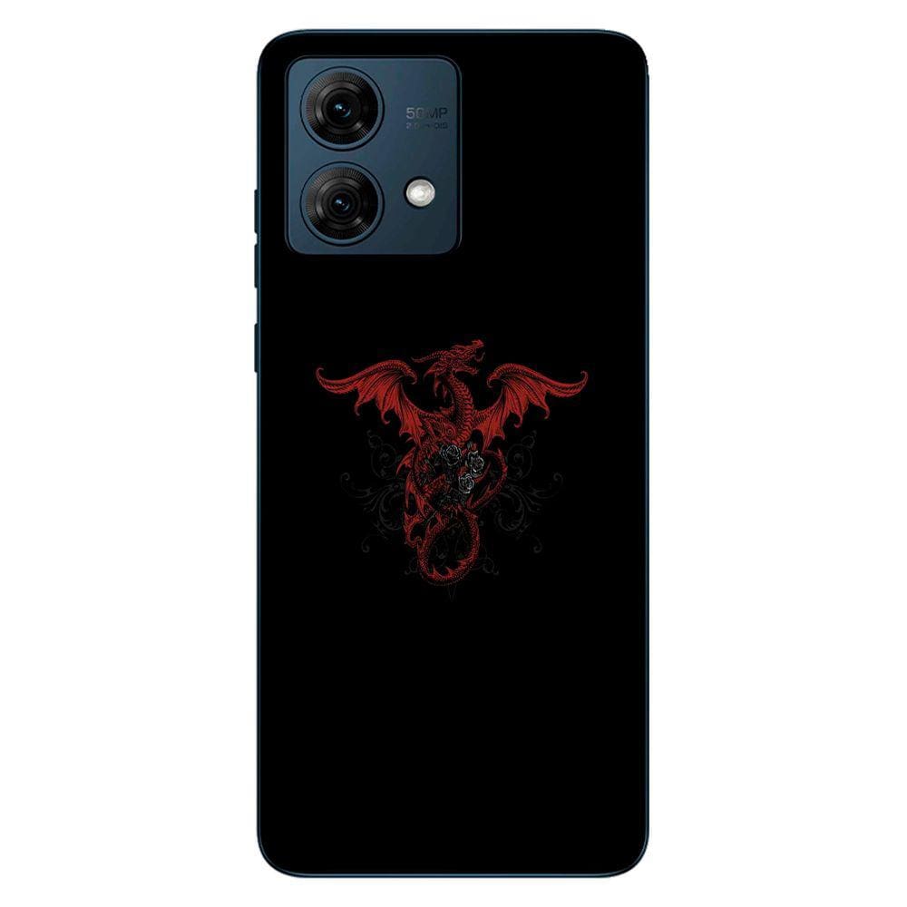 Capa Adesivo Skin255 Verso Para Motorola Moto G84