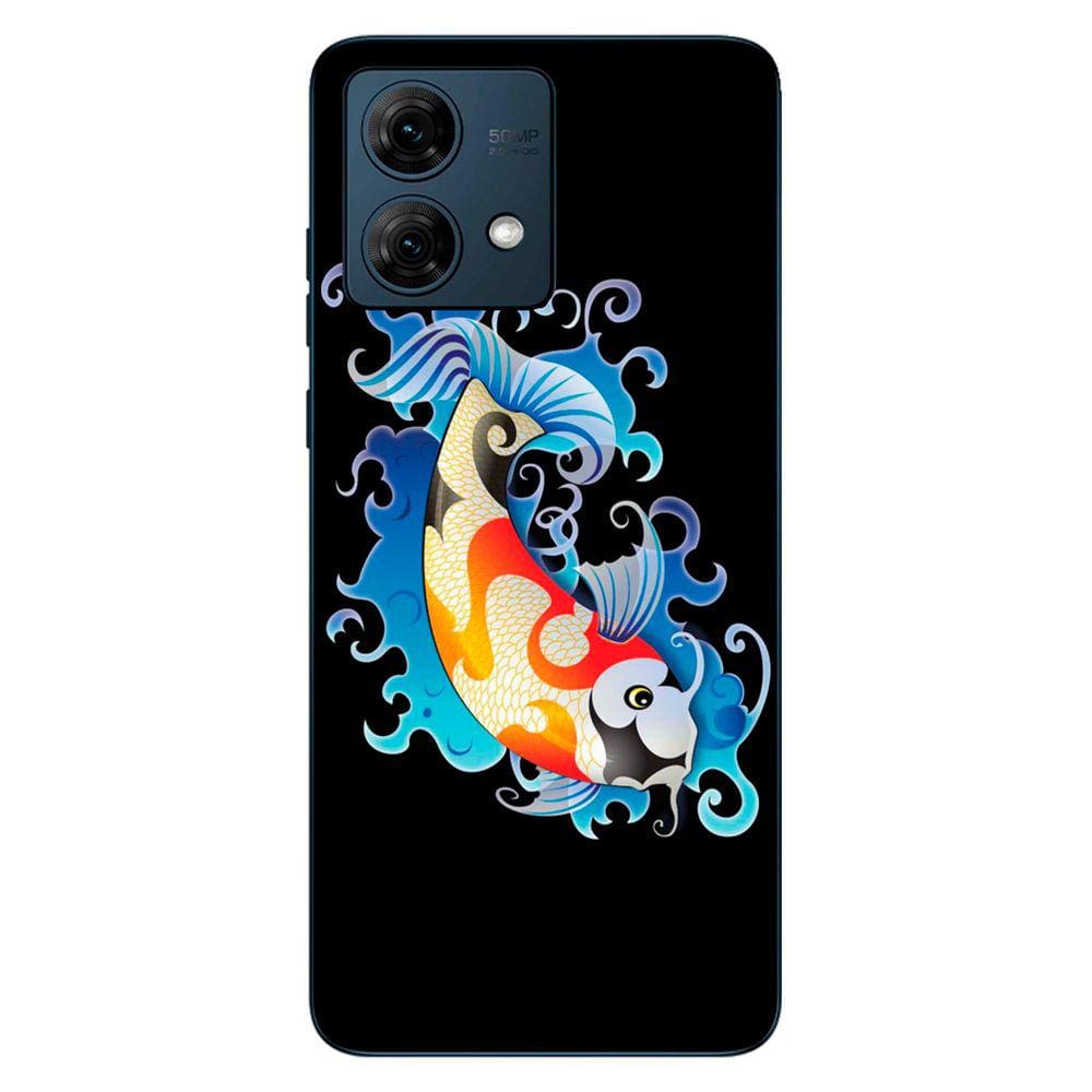 Capa Adesivo Skin053 Verso Para Motorola Moto G84