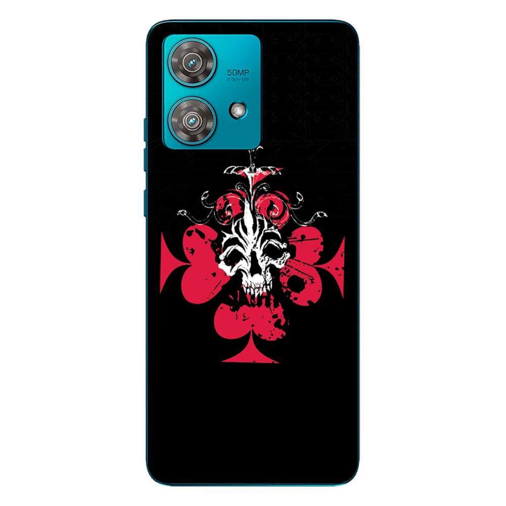 Capa Adesivo Skin008 Verso Para Motorola Edge 40 Neo
