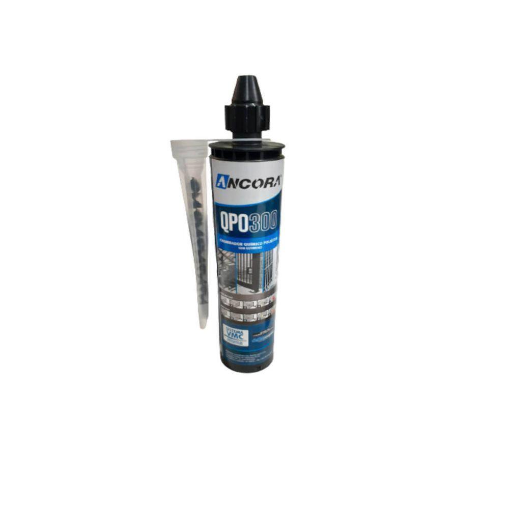 Chumbador Químico Bicomponente QPO300 300ml Ancora