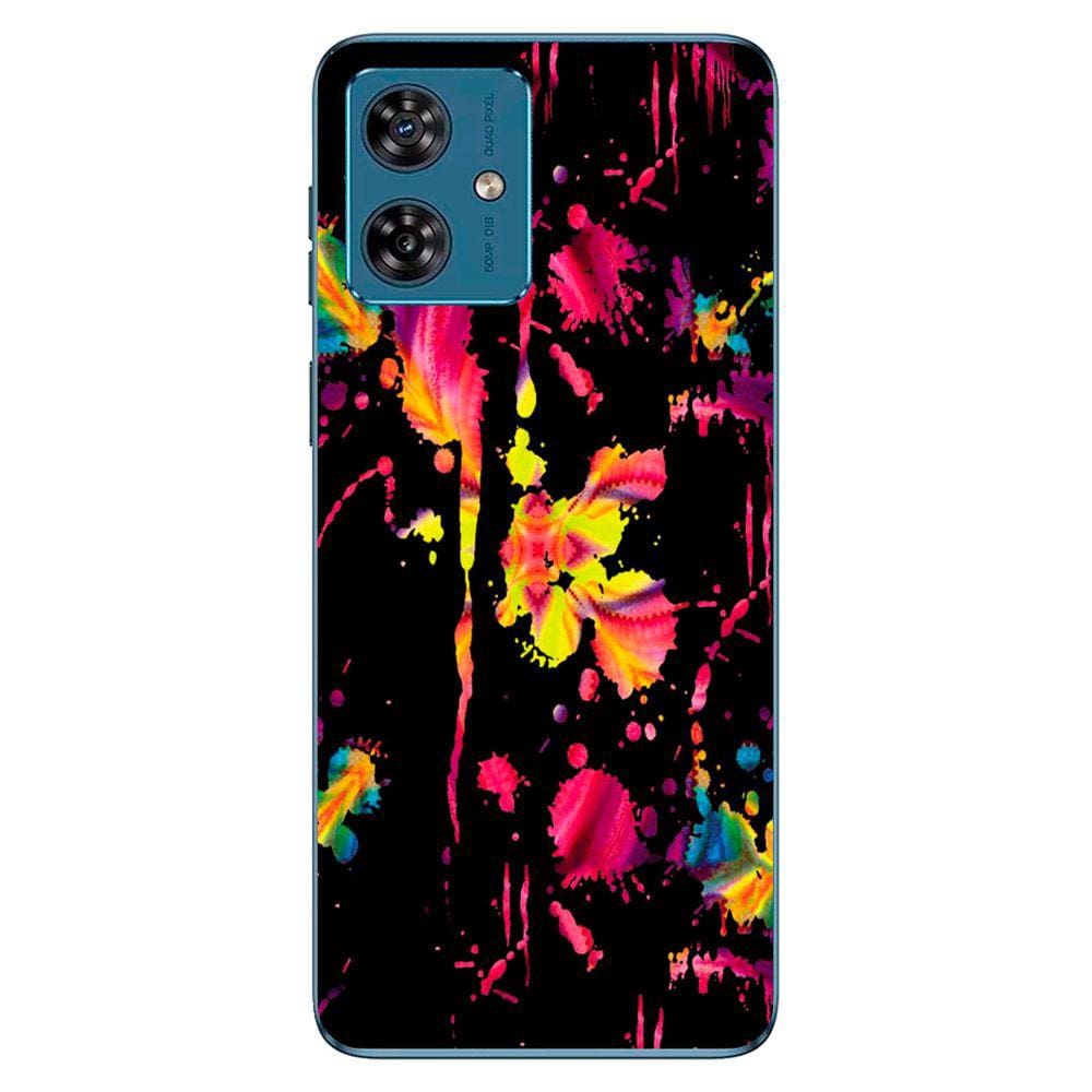 Capa Adesivo Skin206 Verso Para Motorola Moto G54