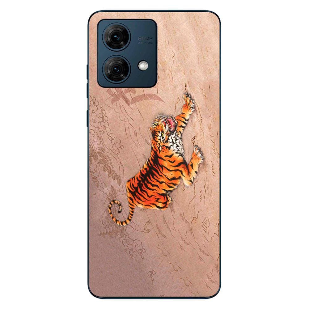 Capa Adesivo Skin243 Verso Para Motorola Moto G84