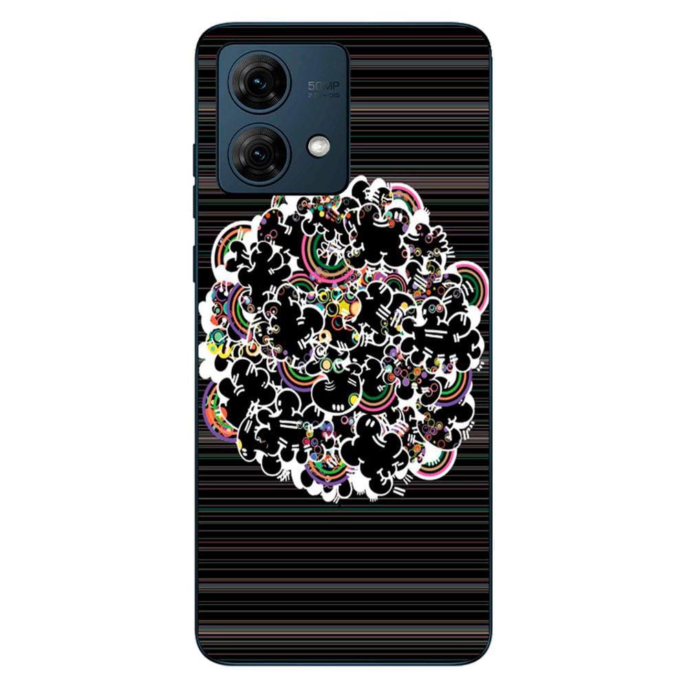 Capa Adesivo Skin110 Verso Para Motorola Moto G84