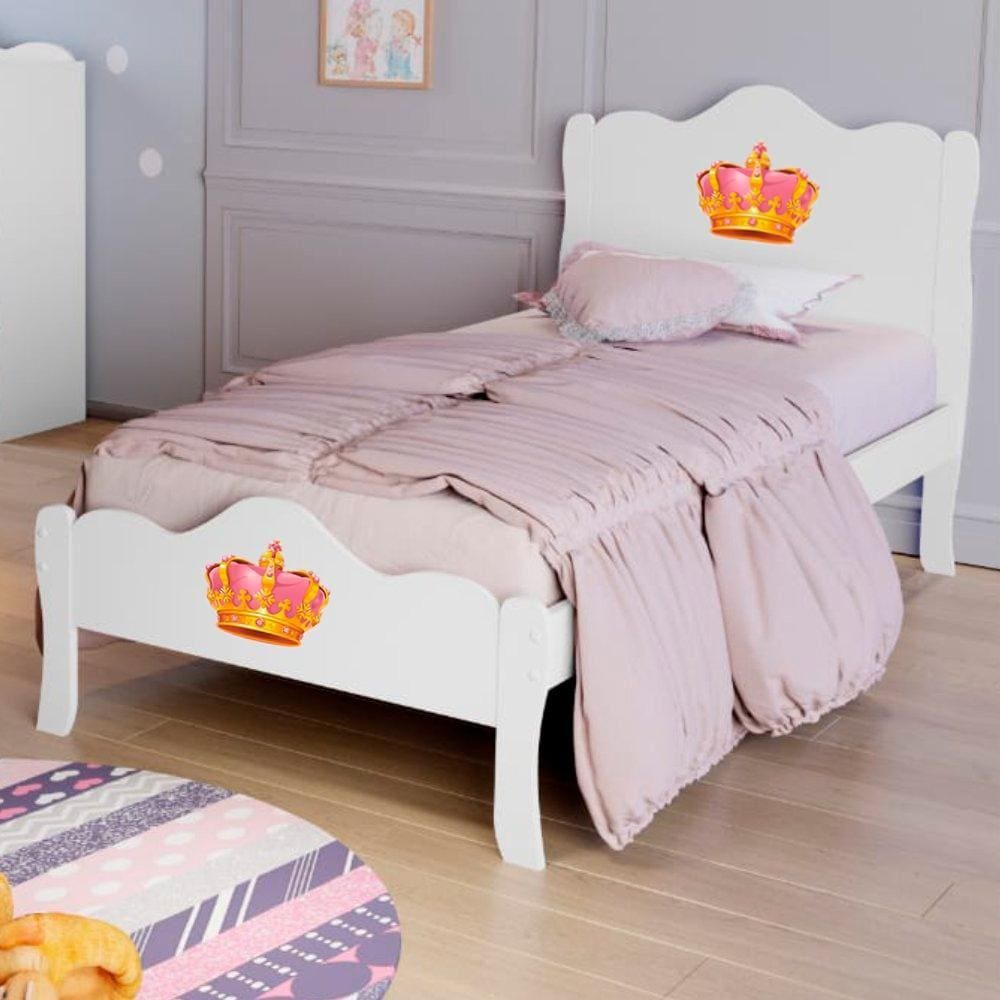 Cama Solteiro Princesa Lisacom Colchão