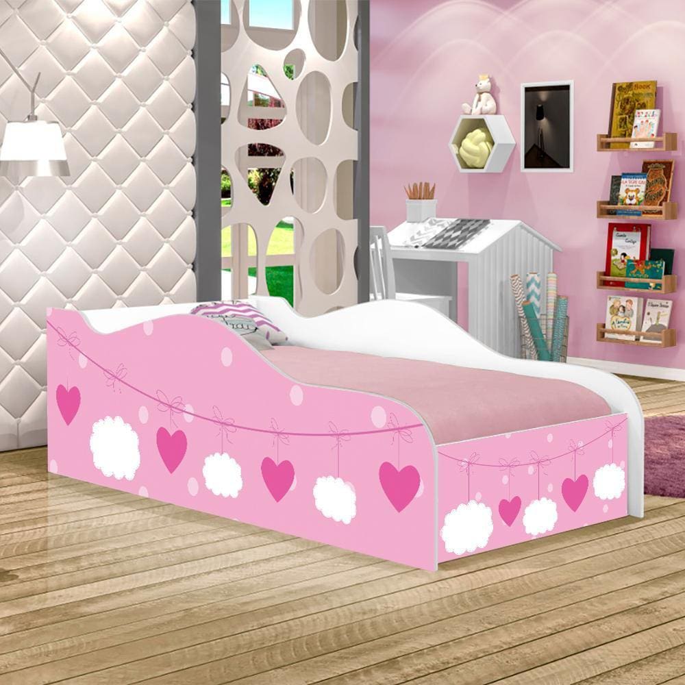 Mini Cama Fun Nuvens Meninas