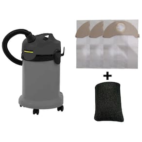 Kit 6 Sacos Descartáveis Aspirador Karcher NT 20/1 + Filtro