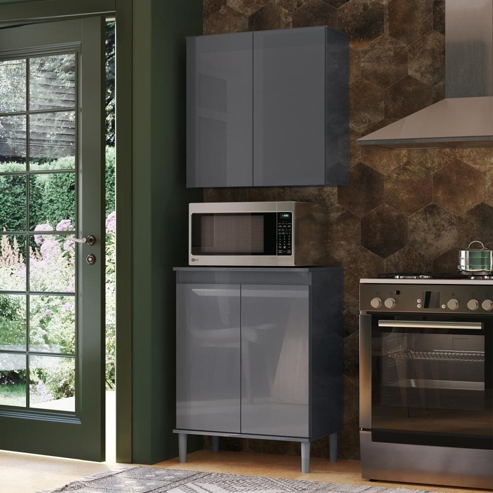 Conjunto Balcao Armario Areo