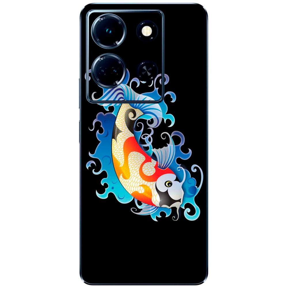 Capa Adesivo Skin053 Verso Para Infinix Note 30 5G