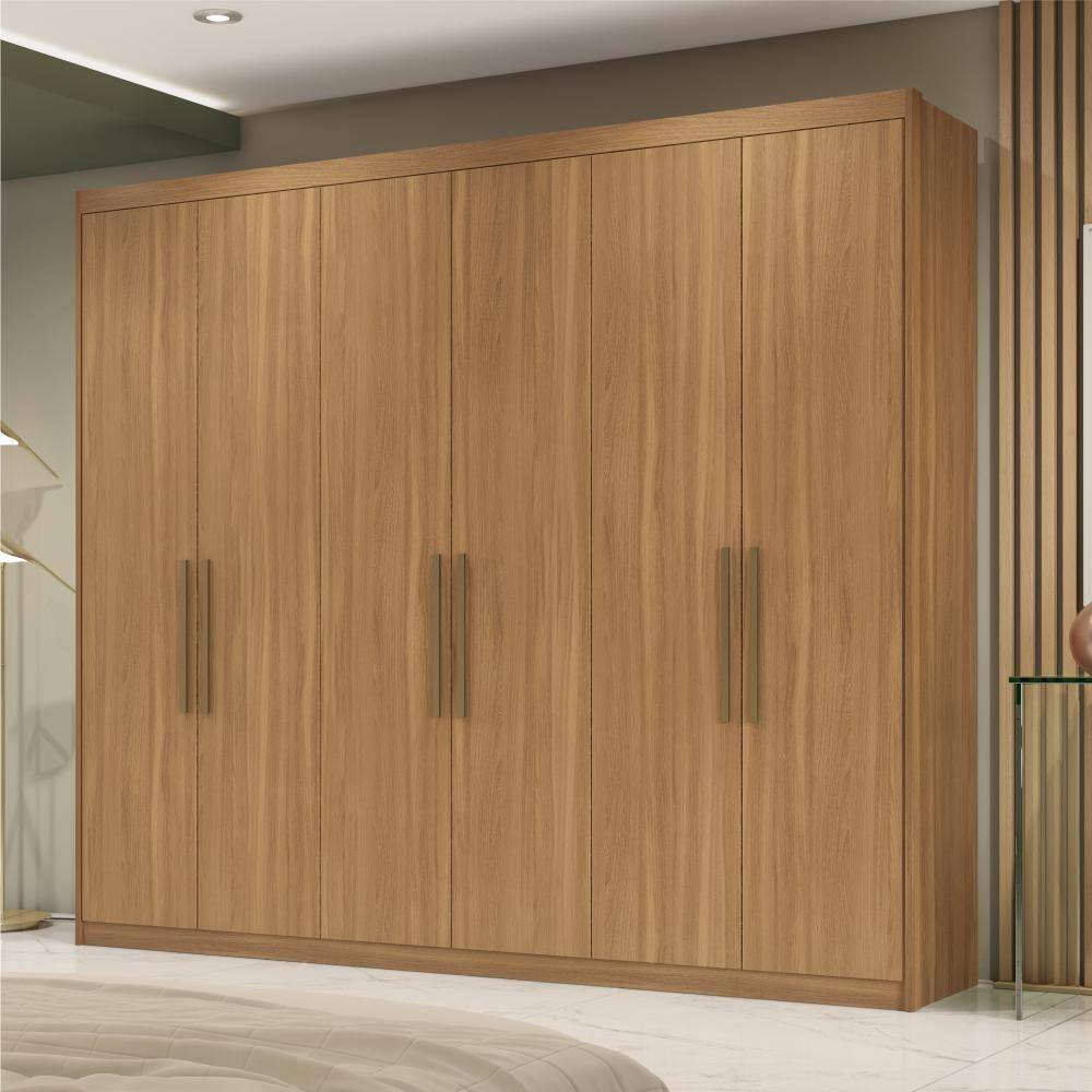 Guarda Roupa Casal 6 Portas Caroline