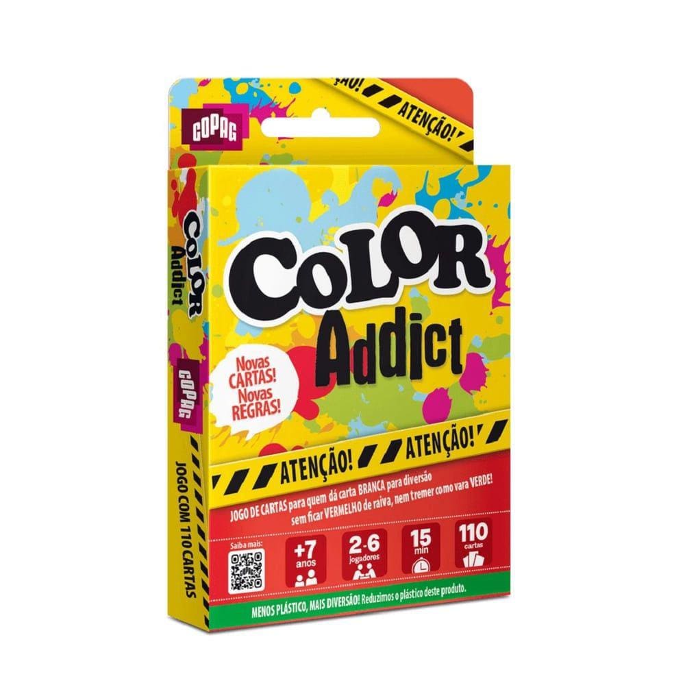 Jogo Color Addict Novas Cartas E Regras - Copag 32409