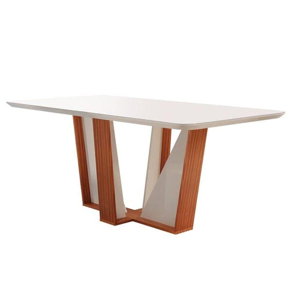 Mesa de Jantar Moderna 1,80x0,90m - Veneza - LJ Móveis