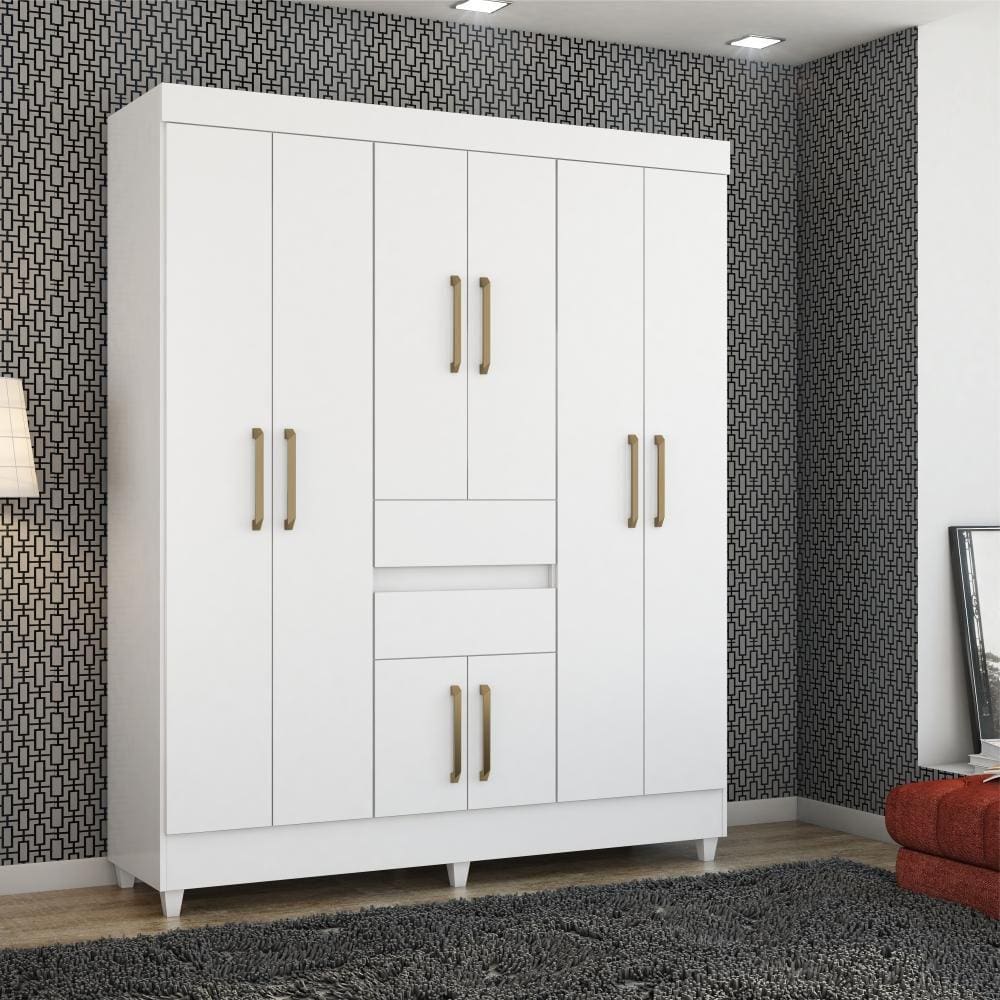 Guarda Roupa Casal 8 Portas Terni