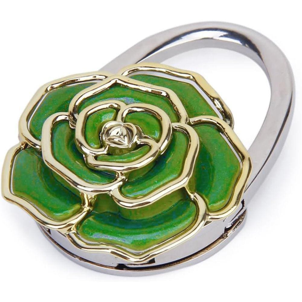 Suporte Portátil De Bolsa P/ Mesa Gancho Tipo Flor Prático