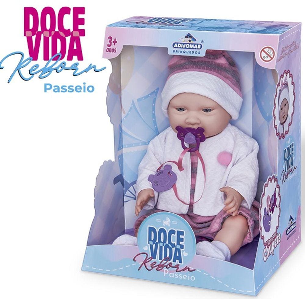 Boneca Reborn Doce Vida Passeio Adijomar 471
