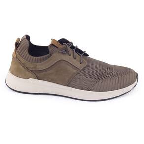Sapatênis Democrata 265106 Knit e Couro Journey Extra Soft