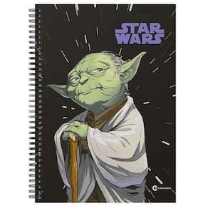 Caderno Star Wars Culturama Pautado 80fl 1 Matéria