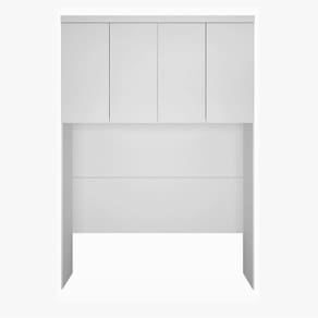 Modulado Aéreo Casal 4 Portas - Rizon-Branco - Móveis Novo Horizonte