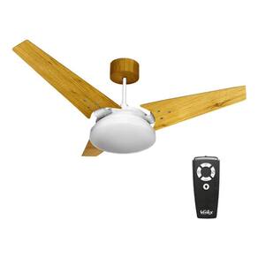Ventilador Teto Madeira C/ Controle Remoto 122cm 127v - Gana