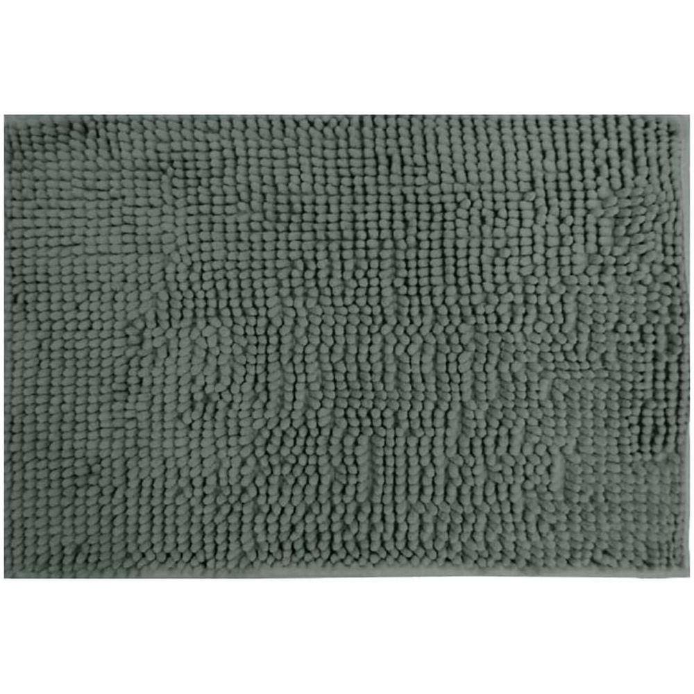 Tapete Popcorn 40x60cm - Base Antiderrapante - Cinza - Appel