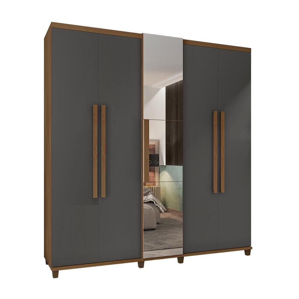 Roupeiro 5 Portas Arezzo  com Espelho