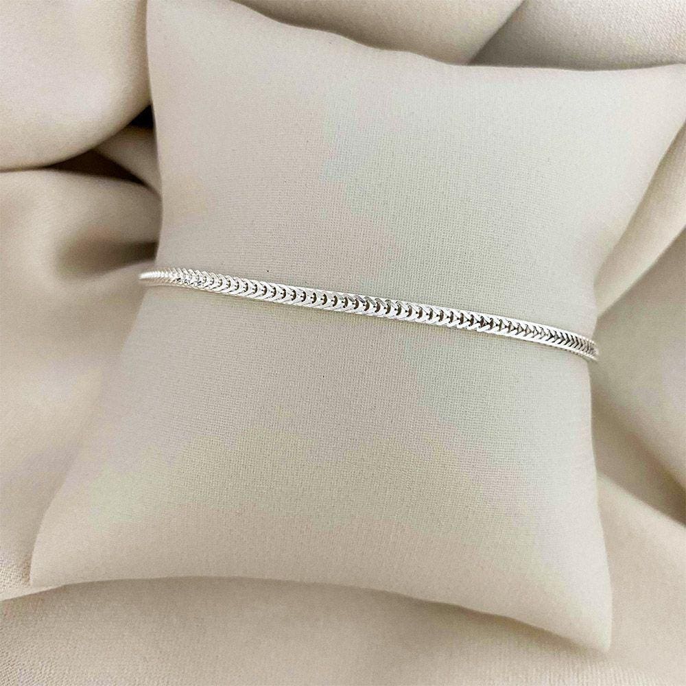 Pulseira Grumet Quadrada