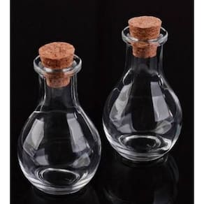 Jogo Porta Azeite Vinagre De Vidro 180Ml 2 Peças