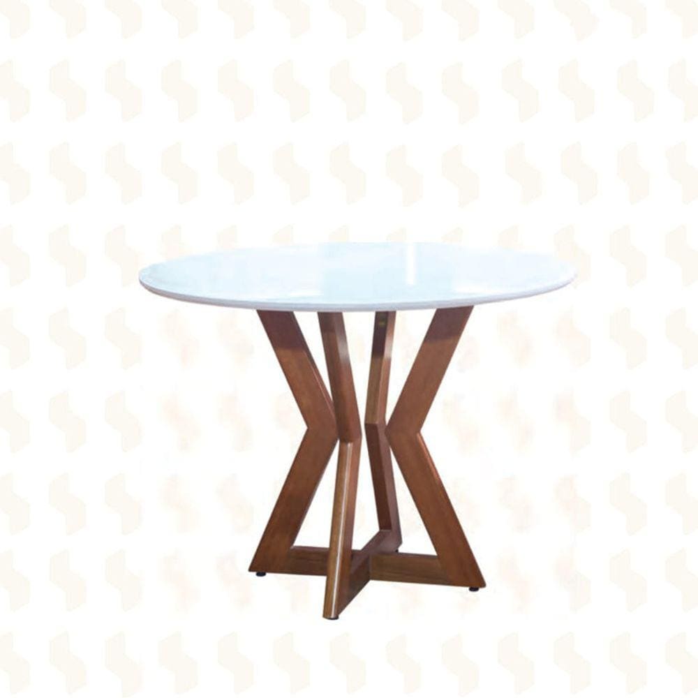 Mesa de Jantar Madeira Maciça - Ibiza-1,30x1,30m - Art Salas