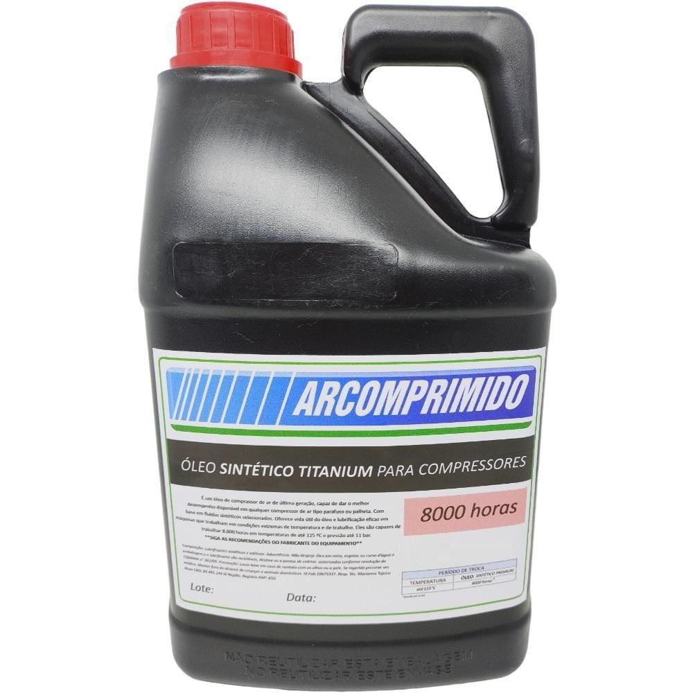 Óleo Sintético 8000h Viscosidade 46 Base PAO Compressores
