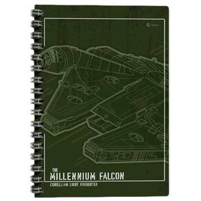 Caderno Universitário Star Wars 10 Matéria 160 Folhas