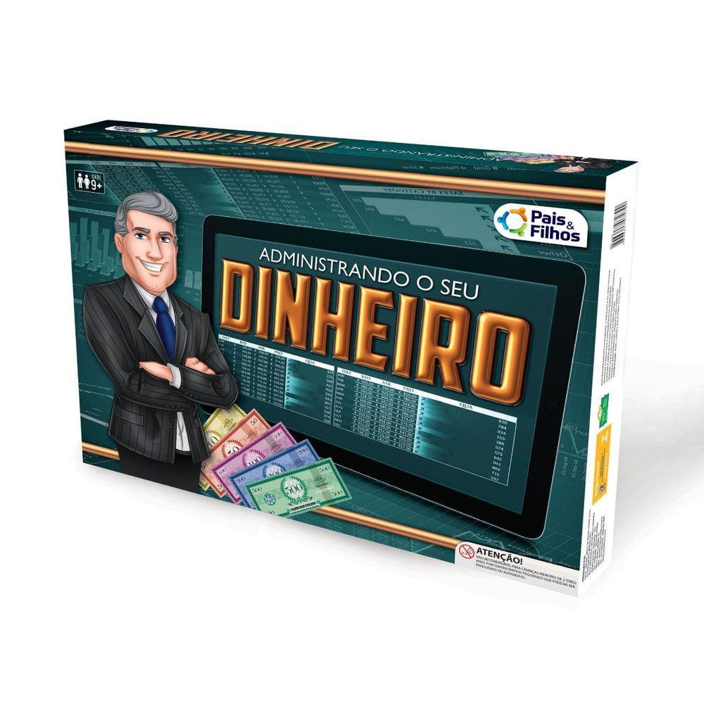 Jogo De Mesa Administrando Seu Dinheiro Educativo Financeiro