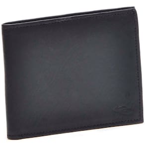 Carteira Masculina Couro Slim Clássica Minimalista