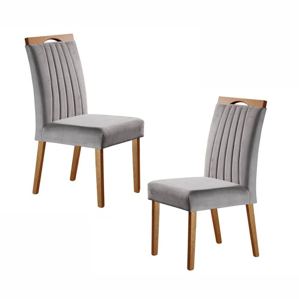 Cadeiras Mesa de Jantar Modernas - Velvet - Requinte Salas
