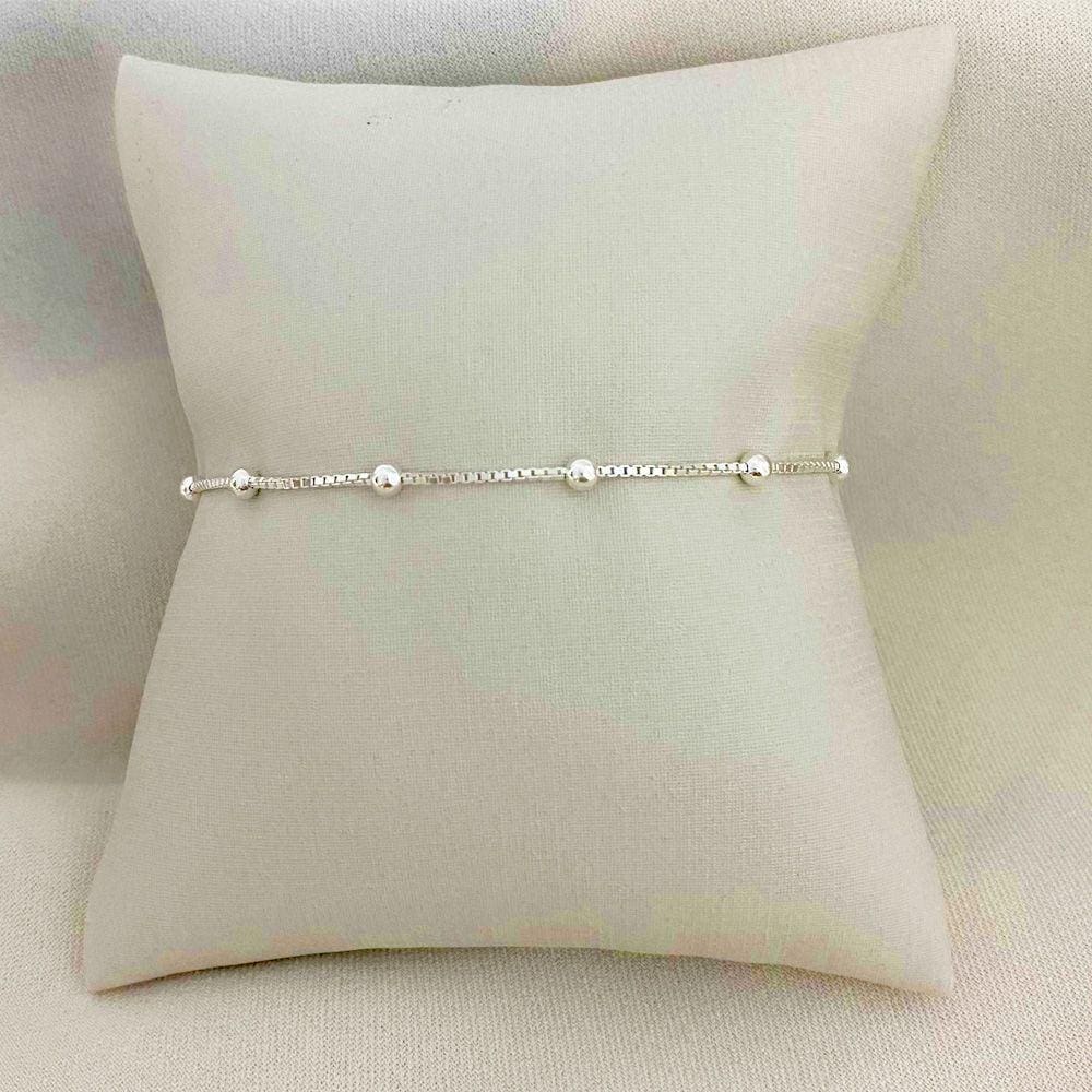 Pulseira Bolinha 3mm
